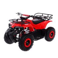 Квадроцикл электрический ATV M6 - 800W, цвет красный