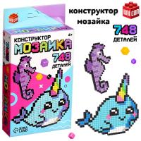 Конструктор мозаика «Pixi. Морские зверята», 748 деталей