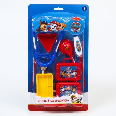 Набор доктора игровой Paw Patrol, на блистере, 5 предметов, МИКС