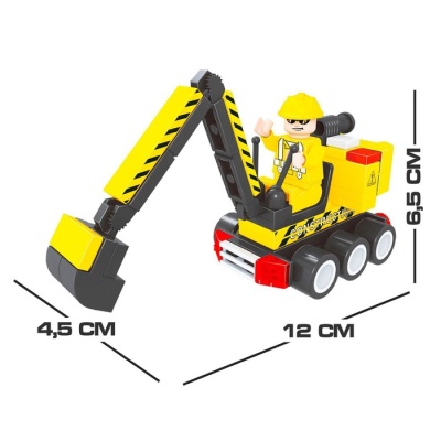 Конструктор «Городские строители: Экскаватор»